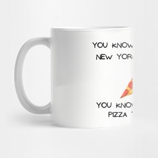 NYC Pizza 2 (Light Colors) Mug